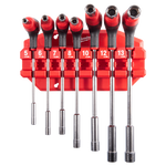 Milwaukee 7 Piece Nut Driver with Comfort Grip Set with Rack 4932498704