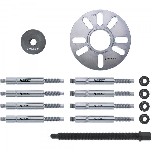 Hazet 15 Pce Wheel Hub / Cardan Shaft Extractor Set 4935-2/15