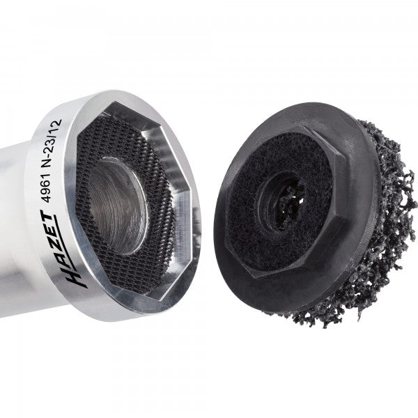 Hazet 12 Pce Commercial Vehicle Wheel Hub Grinder Set 4961N23/12 For