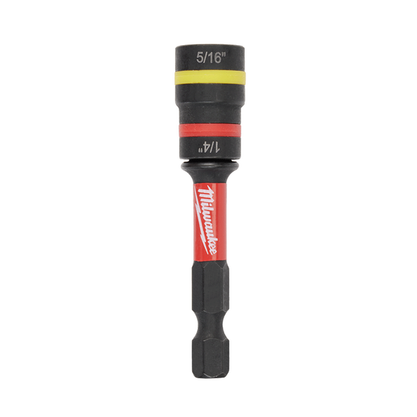 Milwaukee Shockwave™ Quik-Clear 2-in-1 Magnetic Nut Driver 1/4” and 5/16”
