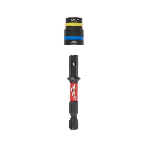 Milwaukee SHOCKWAVE™ QUIK-CLEAR 2-in-1 Magnetic Nut Driver 5/16” & 3/8”