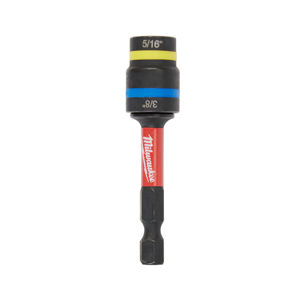 Milwaukee SHOCKWAVE™ QUIK-CLEAR 2-in-1 Magnetic Nut Driver 5/16” & 3/8”
