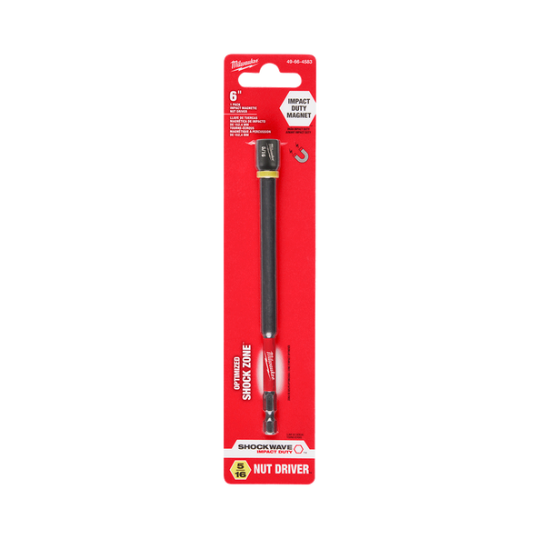 Milwaukee SHOCKWAVE™ Power Bit Magnetic Nut Driver 5/16