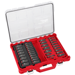 Milwaukee 36 Piece SHOCKWAVE™ Impact Duty Socket 3/8” Drive Set with PACKOUT 49666805