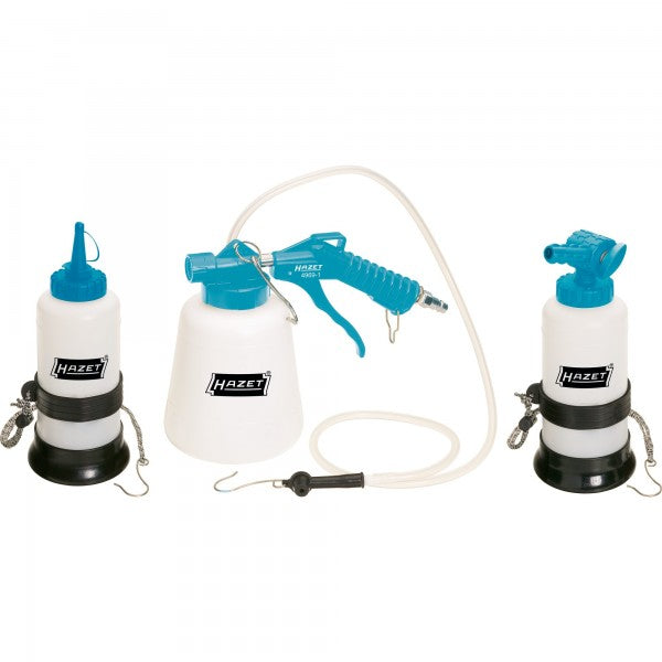 Hazet 3 Pce Pneumatic Brake Bleeding Set 4969-1/3