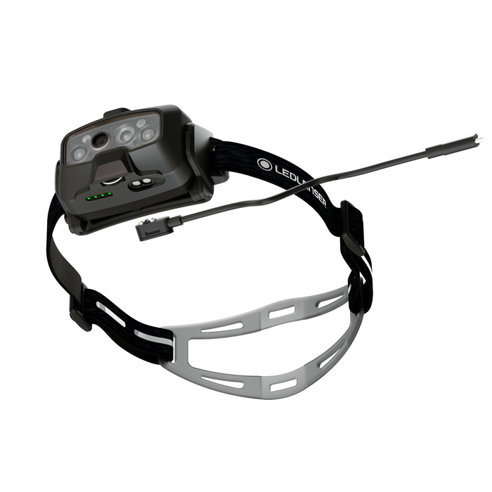 Ledlenser HF8R Signature 2000lm Rechargeable IP68 Adaptive Light Beam Technology RGB Headlamp Black