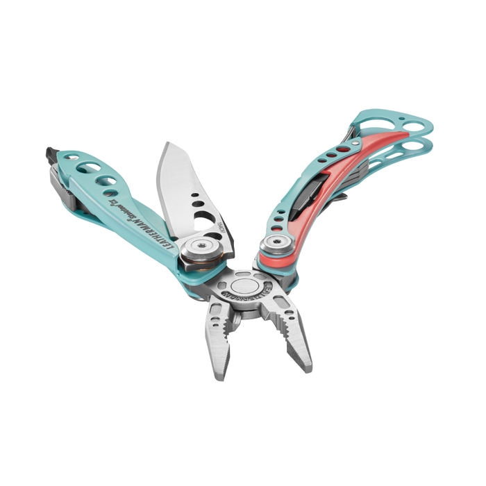 Leatherman 7 Tool Skeletool CX Lightweight Multi-Tool with Knife Blade Paradise
