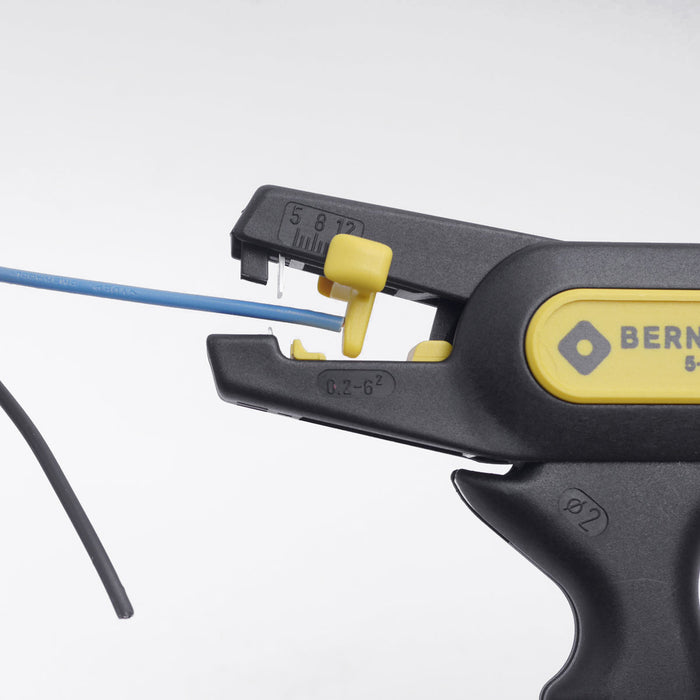 Bernstein Automatic Wire Stripper 0.2-6mm² with Stop 5-531
