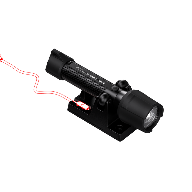 Ledlenser P7R Work UV 1200lm LED & UV LED 365nm Rechargeable Rugged Waterproof Flashlight