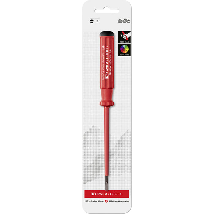 PB Swiss 5100 Classic VDE Screwdriver 3.5mm in Skin Pack