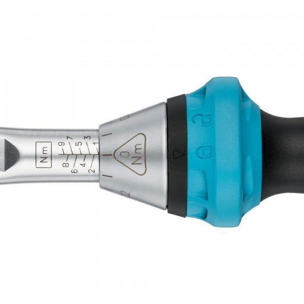 Hazet 1/4in Torque Wrench 5107-3CTCAL 1-9Nm Tolerance 4%
