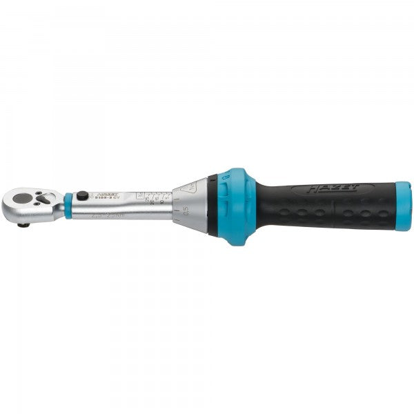 Hazet 1/4in Torque Wrench 5108-3CTCAL 2.5-25Nm Tolerance 3%