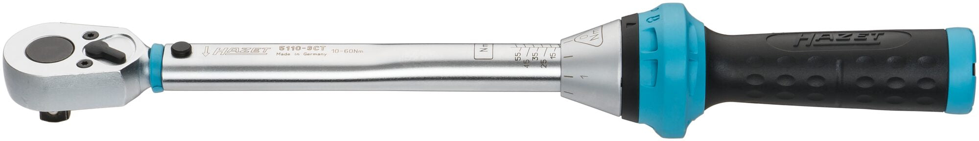 Hazet 5110-3CT 3/8 Torque Wrench, 10-60 Nm