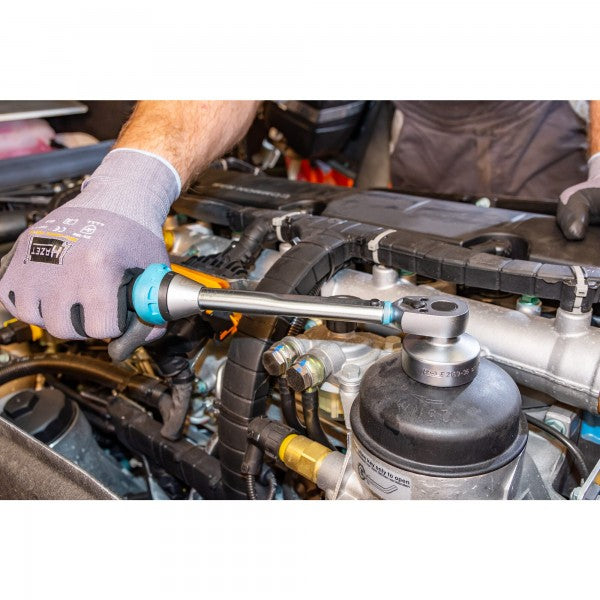 Hazet 3/8in Torque Wrench 5110-3CTCAL 10-60Nm Tolerance 3%