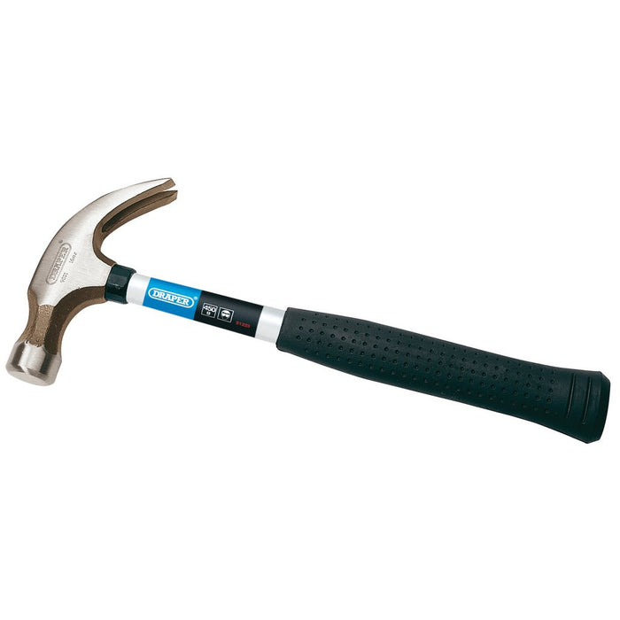 Draper Tools Claw Hammer with Steel Tubular Shaft 450g/16oz 51223
