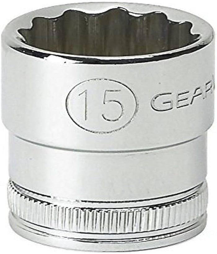 Gearwrench 3/8in Drive 12 Point Standard Metric Socket 12mm