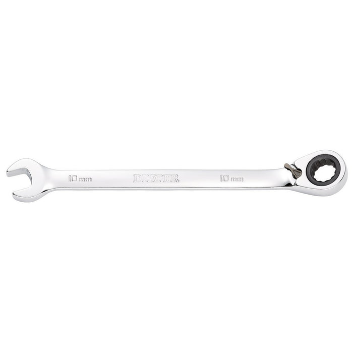 Draper Tools Hi-Torq® Metric Reversible Ratcheting Combination Spanner 10mm 51973