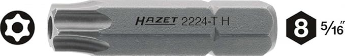 Hazet 2224-T50H Tamper Resistant Torx Screwdriver Bit