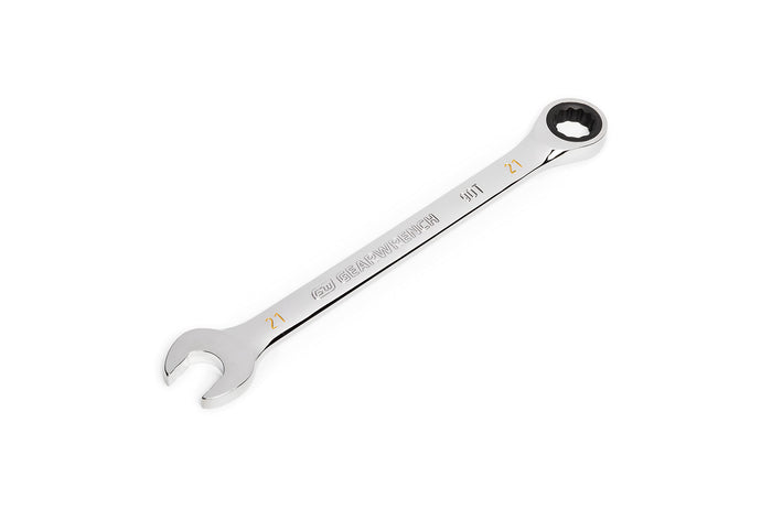 Gearwrench Ratcheting Combination Wrench 90T 21mm