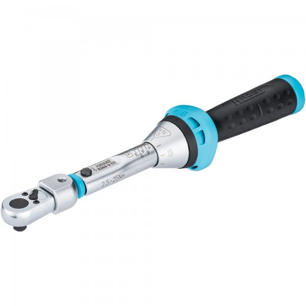 Hazet Torque Wrench 5280-3CTCAL 2.5-25Nm Tolerance 3% Insert Square 9 x 12mm