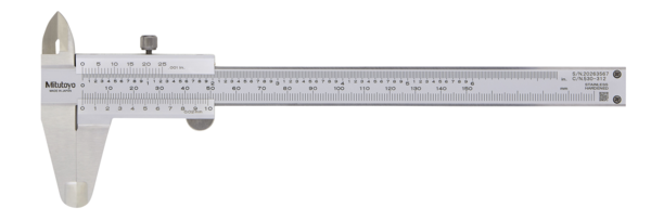 Mitutoyo 530-312 Vernier Caliper Metric/Inch 0-150mm