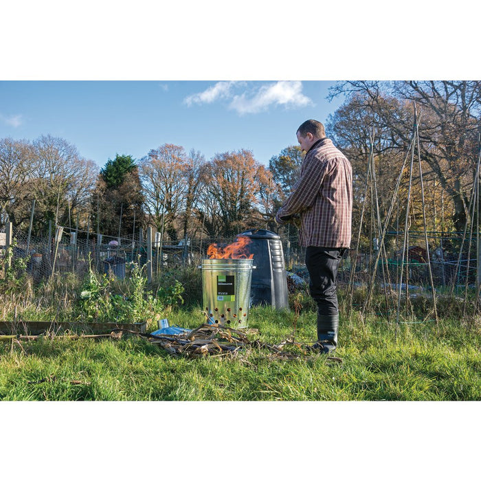 Draper Tools Galvanised Garden Incinerator (85L)