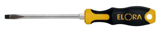 Elora Screwdriver plain slot 1.6x10.0 with forged hexagon for spanner drive 539-IS 175