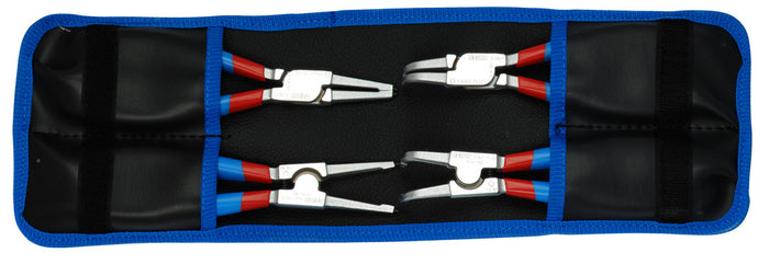 Unior 539/1PCT Lock Ring Pliers PLUS Set in Bag 180mm