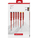 PB Swiss 6 Pce Slotted & Phillips Classic VDE Screwdriver Set in Cardboard Box