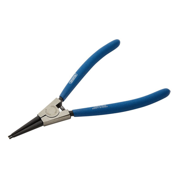 Draper Tools Straight Tip External Circlip Pliers 210mm 56423