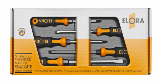 Elora 583 S5K-1 2K Slotted & Phillips Screwdriver Set