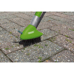 Draper Tools Paving Brush Set with Twin Heads and Telescopic Handle 58683