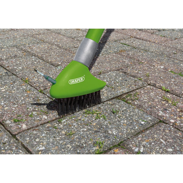 Draper Tools Paving Brush Set with Twin Heads and Telescopic Handle 58683