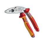 NWS 1096-49-VDE-200-SB Ergonomic High Leverage Combination Pliers ErgoCombi VDE