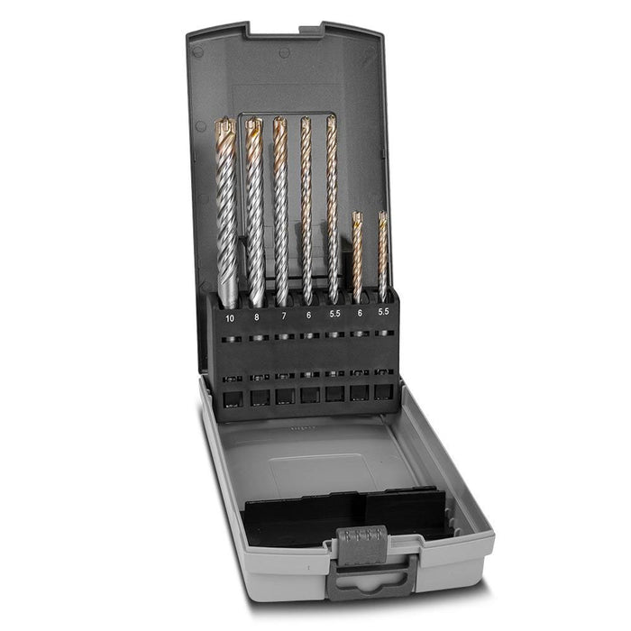 MAKITA 7Pcd SDS-Plus Nemesis Drill Set 5.5-10mm
