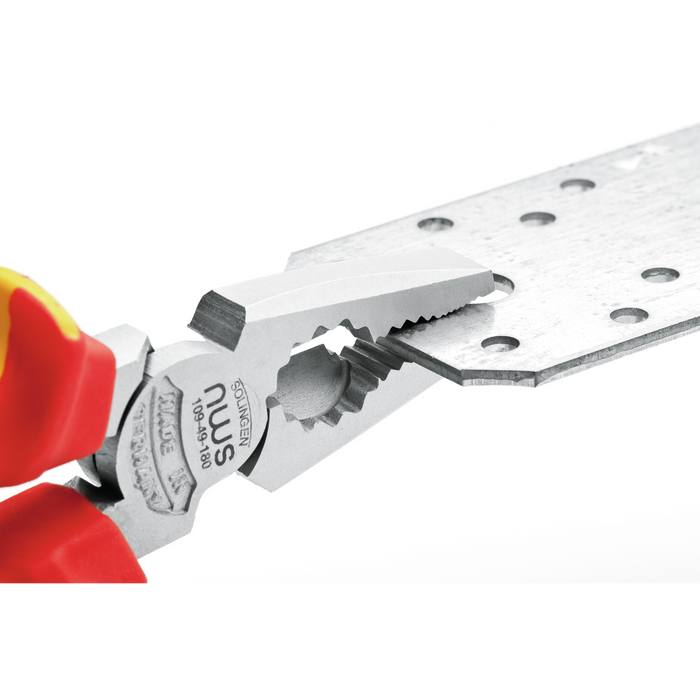 NWS 109-49-VDE-205-SB High Leverage Combination Pliers CombiMax