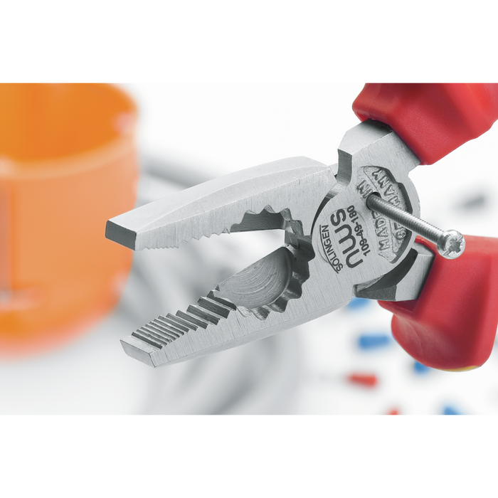 NWS 1093-49-VDE-180-SB High Leverage Combination Pliers CombiMax