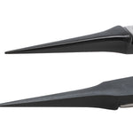 Ideal-Tek Plastic Replaceable Tip Tweezers PEEK Tip Straight Very Fine ESD 130mm