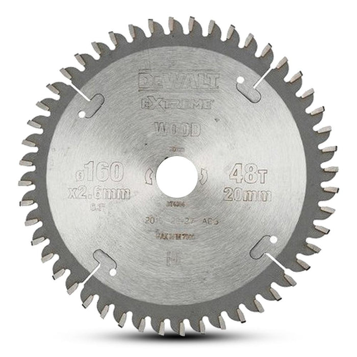 Dewalt Extreme Workshop Circular Saw Blade TCG 160mm X 48T