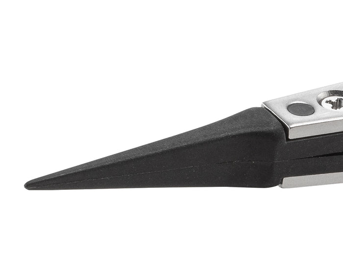 Ideal-Tek Plastic Replaceable SV Tip Tweezers 5XSVR.SA Reverse Action Anti-Mag OAL 125mm-4,92