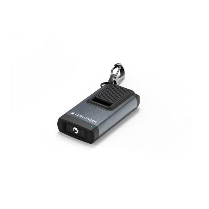 Ledlenser K4R 120lm Rechargeable LED Pocket Keyring Grey