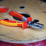 NWS 1093-49-VDE-180 High Leverage Combination Pliers CombiBolt 180mm