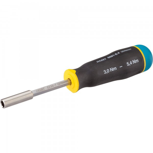 Hazet 3 Pce 1/4in Torque Screwdriver 6001-5.4/3 3-5.4Nm Tolerance 6%