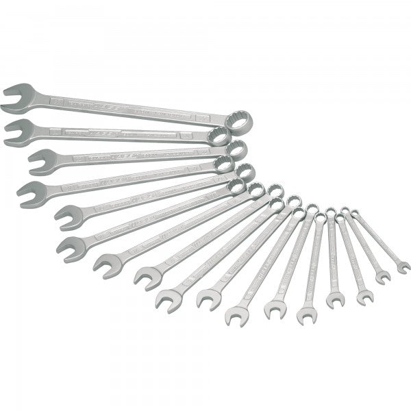 Hazet 17 Pce 12 Point Metric Combination Wrench Set 600N/17N
