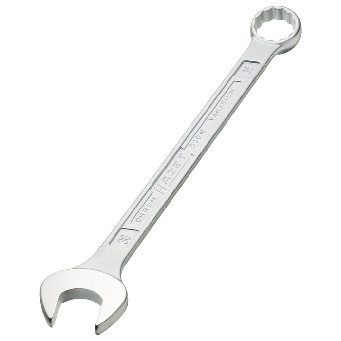 Hazet 600NA-7/8 Combination Wrench Outside 12-Point Profile 7/8