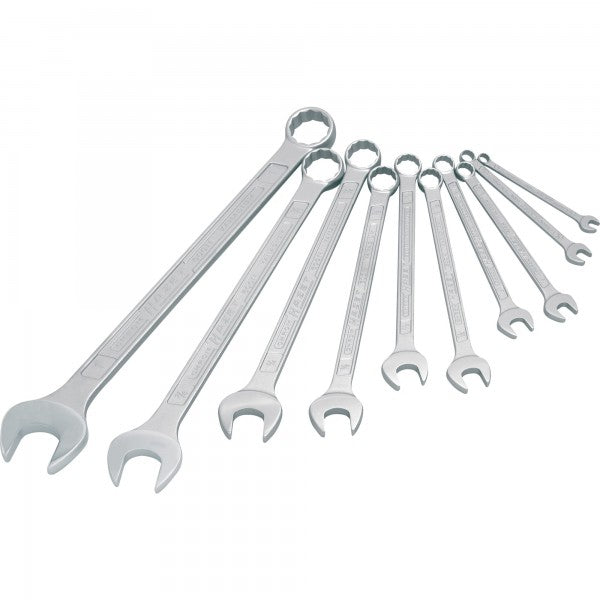 Hazet 10 Pce 12 Point Imperial Combination Wrench Set 600NA/10 (1/4in-1in)