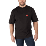 Milwaukee Heavy Duty Pocket Tee Short Sleeve Black - L