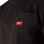 Milwaukee Heavy Duty Pocket Tee Short Sleeve Black - L