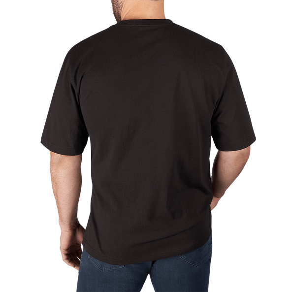 Milwaukee Heavy Duty Pocket Tee Short Sleeve Black - L