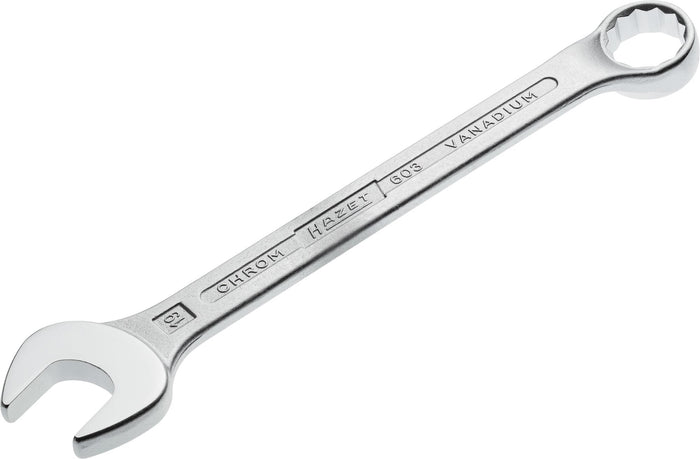 Hazet Combination Wrench 603-19 Outside 12-Point Profile 19mm